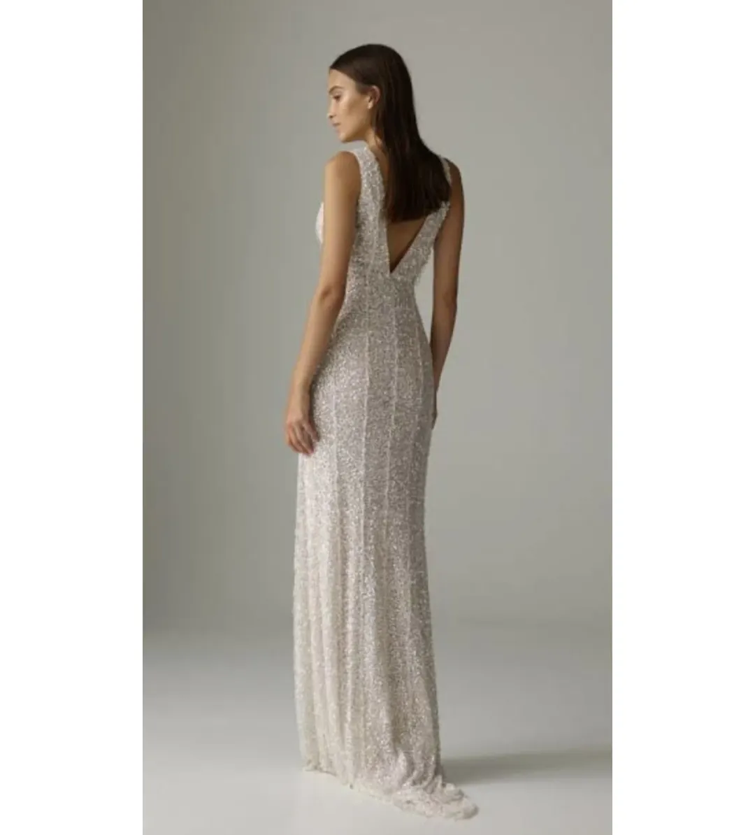 Rachel Gilbert Yolandie Gown in Size 4 for rent on The Volte - main image
