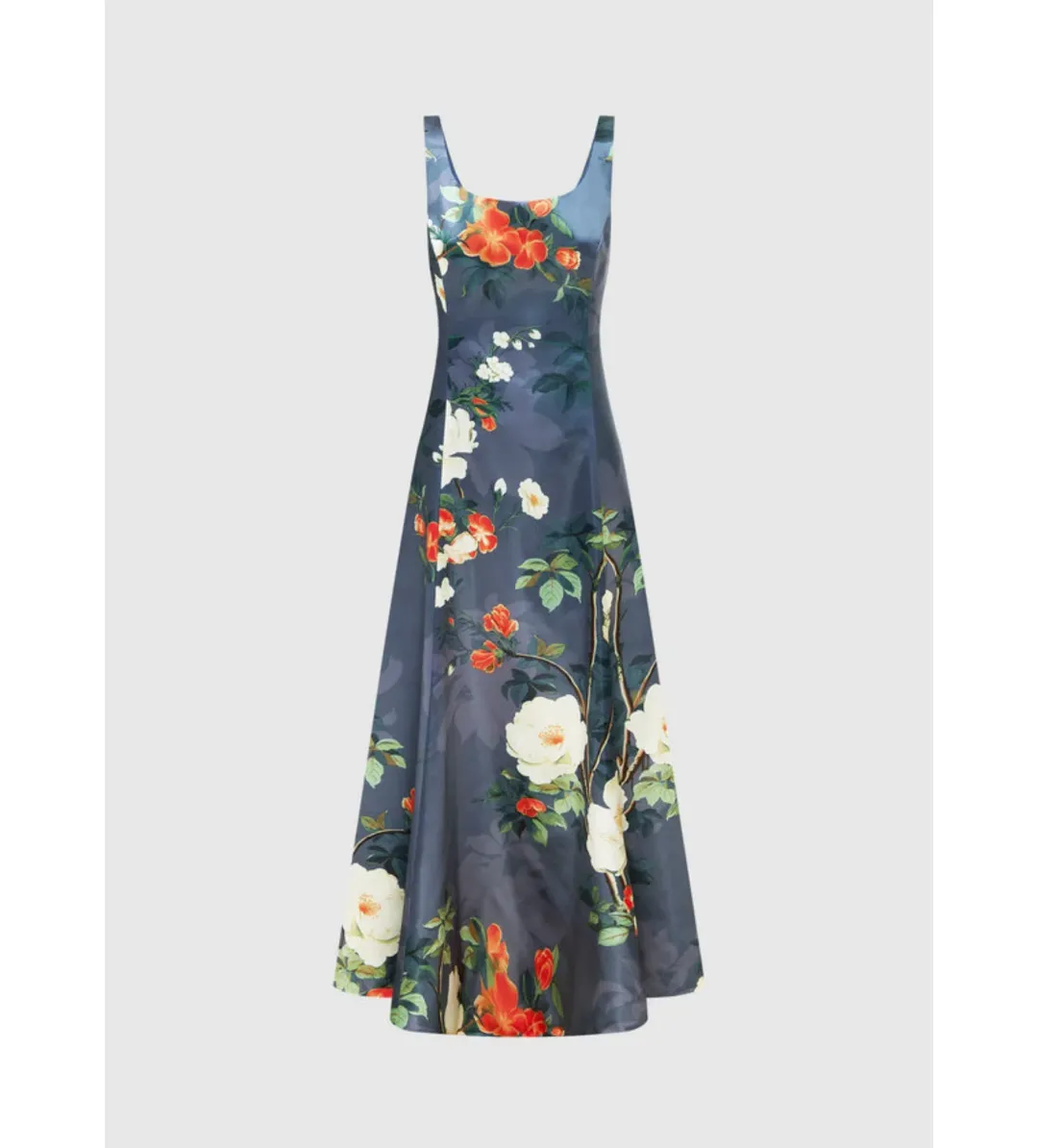 Leo Lin Charlotte Maxi Dress Pear Blossom Print Size 12 for rent on The Volte - main image