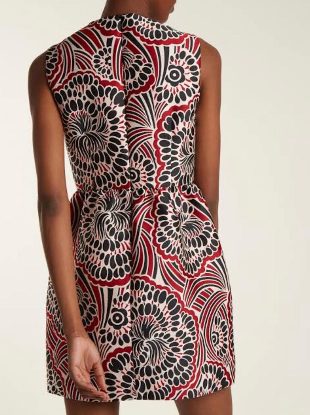 RedValentino Bambolina floral-jacquard mini dress Size 14 for rent on The Volte - main image