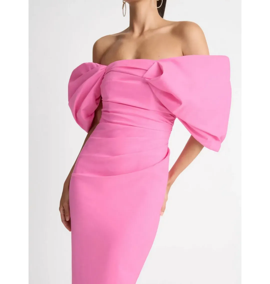 Sheike Ever After Midi Dress Pink Size 14 for rent on The Volte - main image