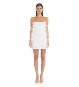 Eliya the Label Tiffany Dress in White Size XS / AU 6 for rent on The Volte - image 1