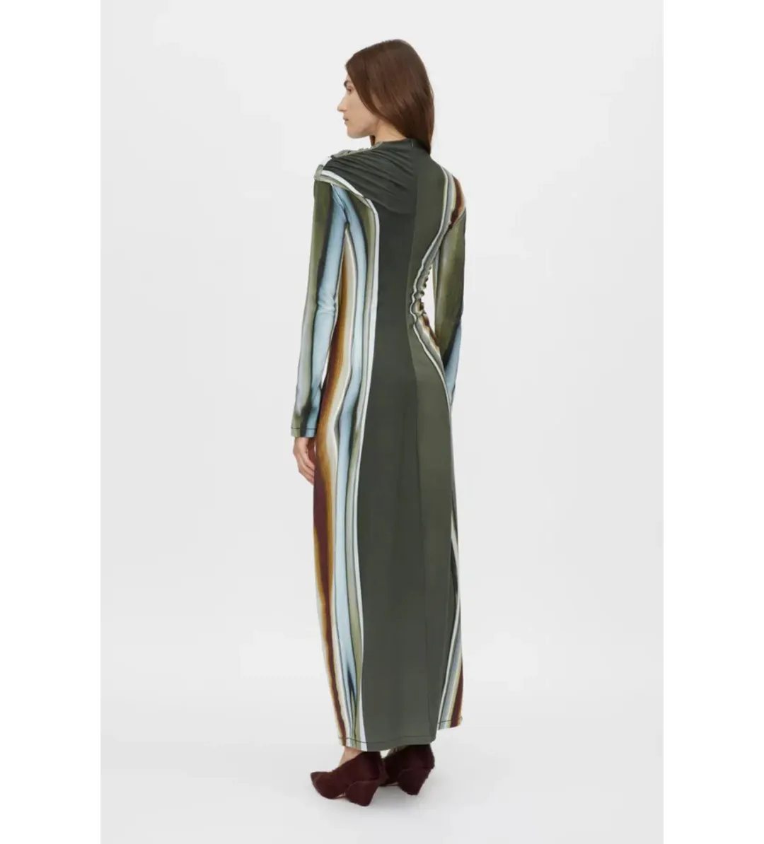 Camilla and Marc Elixir Print Jersey Maxi Dress in Elixir Print Size AU 6 (6-8) for rent on The Volte - main image