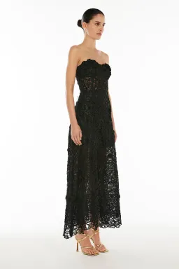 Manning Cartell Tea Ceremony Maxi Dress Black Size AU 6 for rent on The Volte - image 2