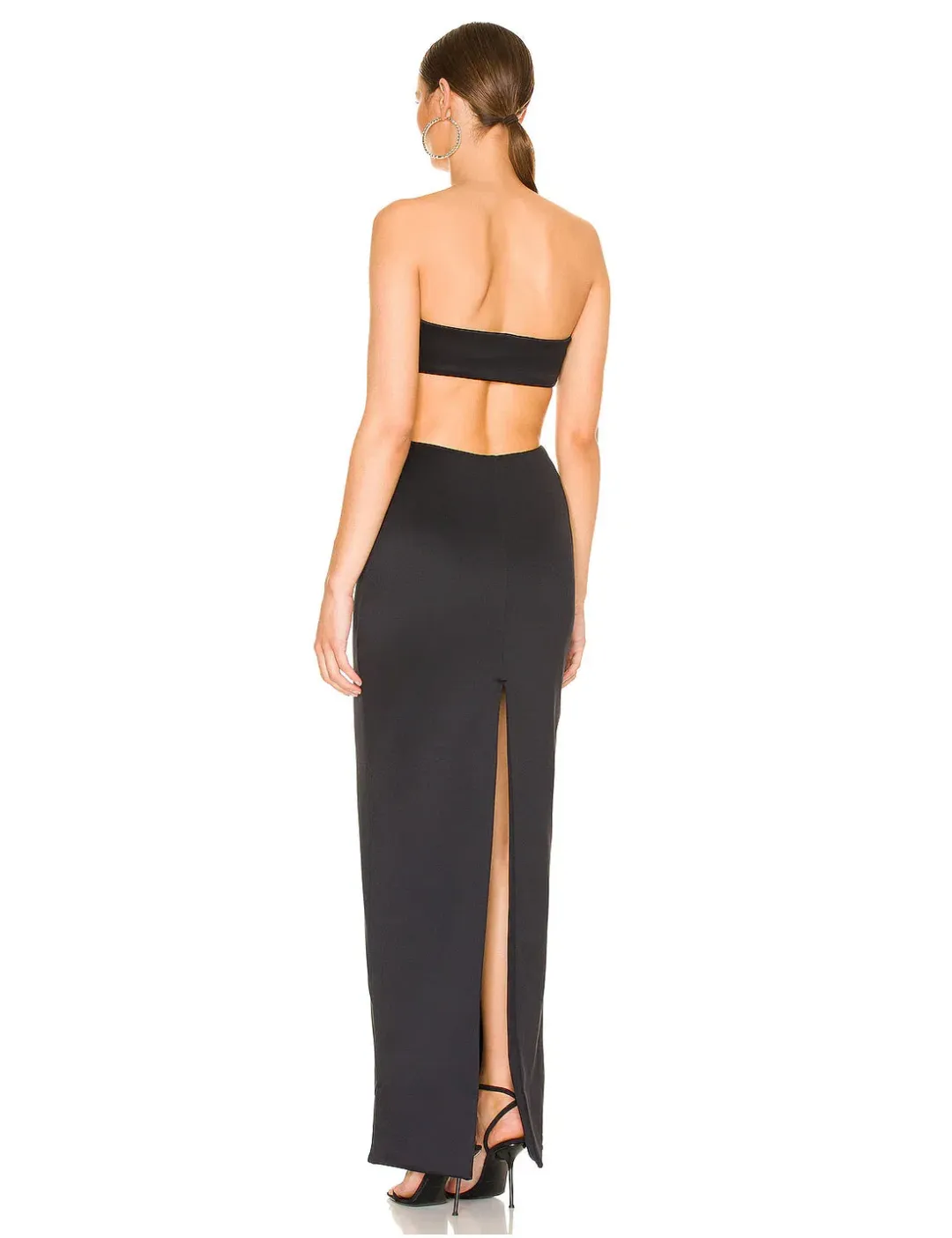 Natalie Rolt Carmen Gown Black Size 1 / AU 8 for rent on The Volte - main image