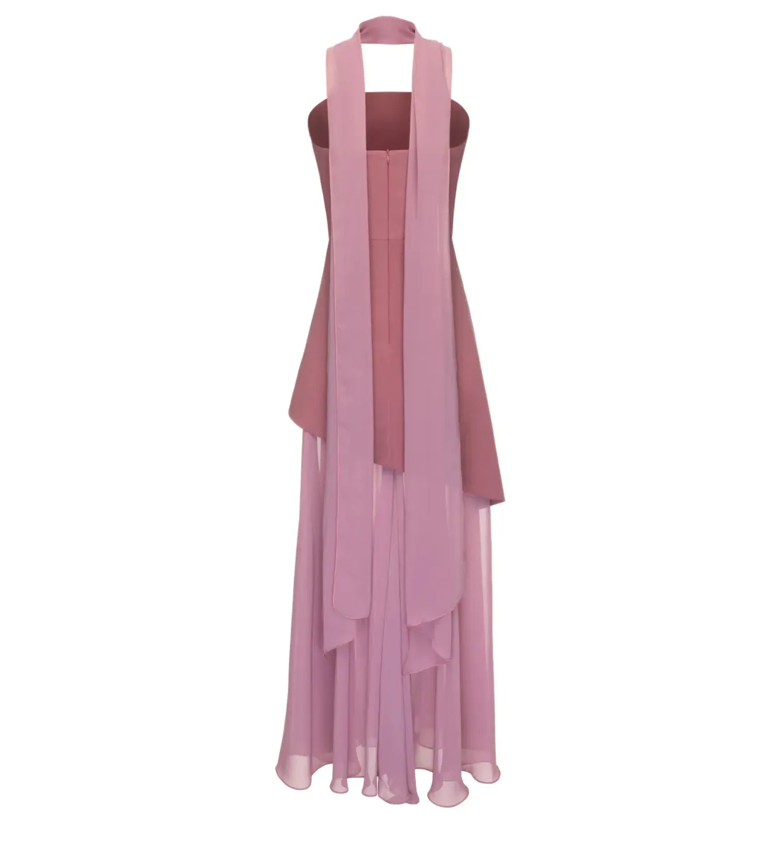 Matters Store Monaco Dress with Scarf Pink Size S / AU 8 for rent on The Volte - main image