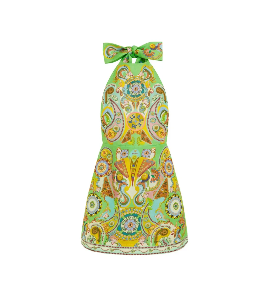 Alemais Pinball Print Mini Dress Multi Size AU 10 for rent on The Volte - main image