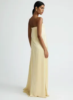 Anna Quan Delfina Dress Champagne Size 6 for rent on The Volte - image 2