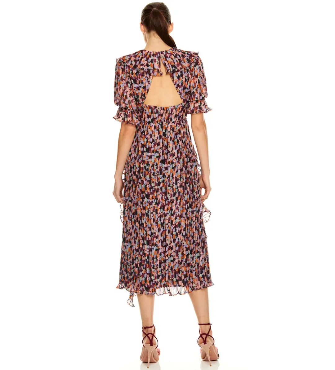 Talulah Sweet Sugar Midi Dress in Floral Size 6 for rent on The Volte - main image