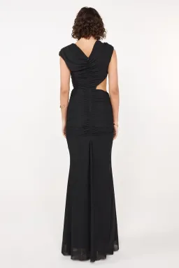She Is Olla Zimi Dress Maxi Black Size AU 12 for rent on The Volte - image 3