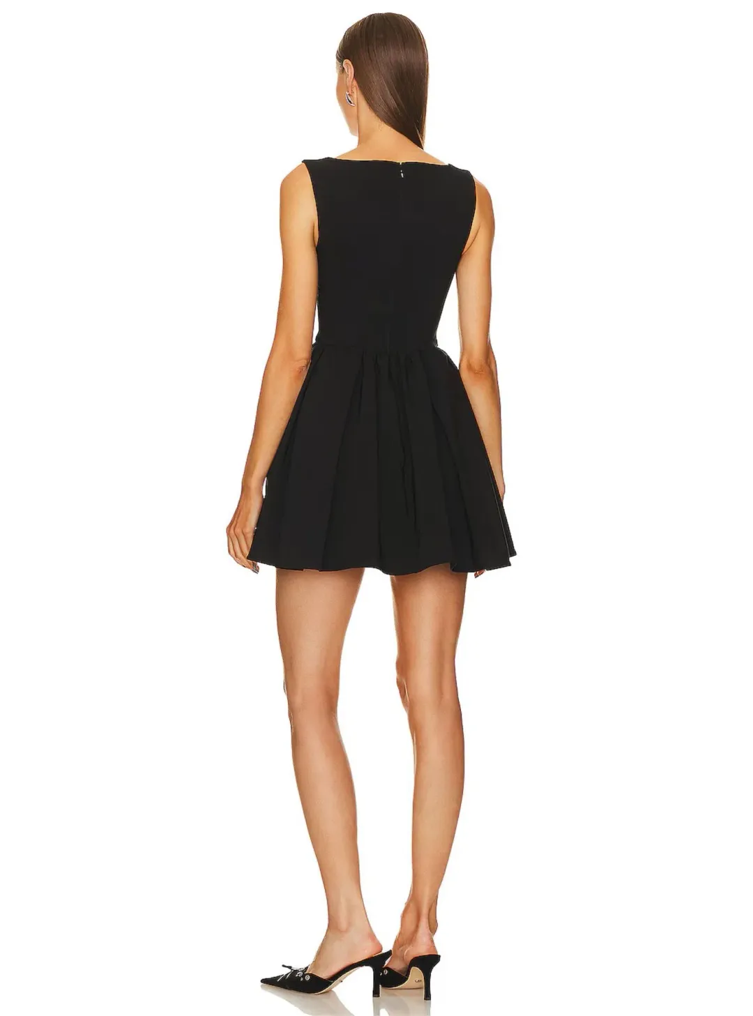 LPA the Label Giovanna Mini Dress in Black Size 8/S  for rent on The Volte - main image