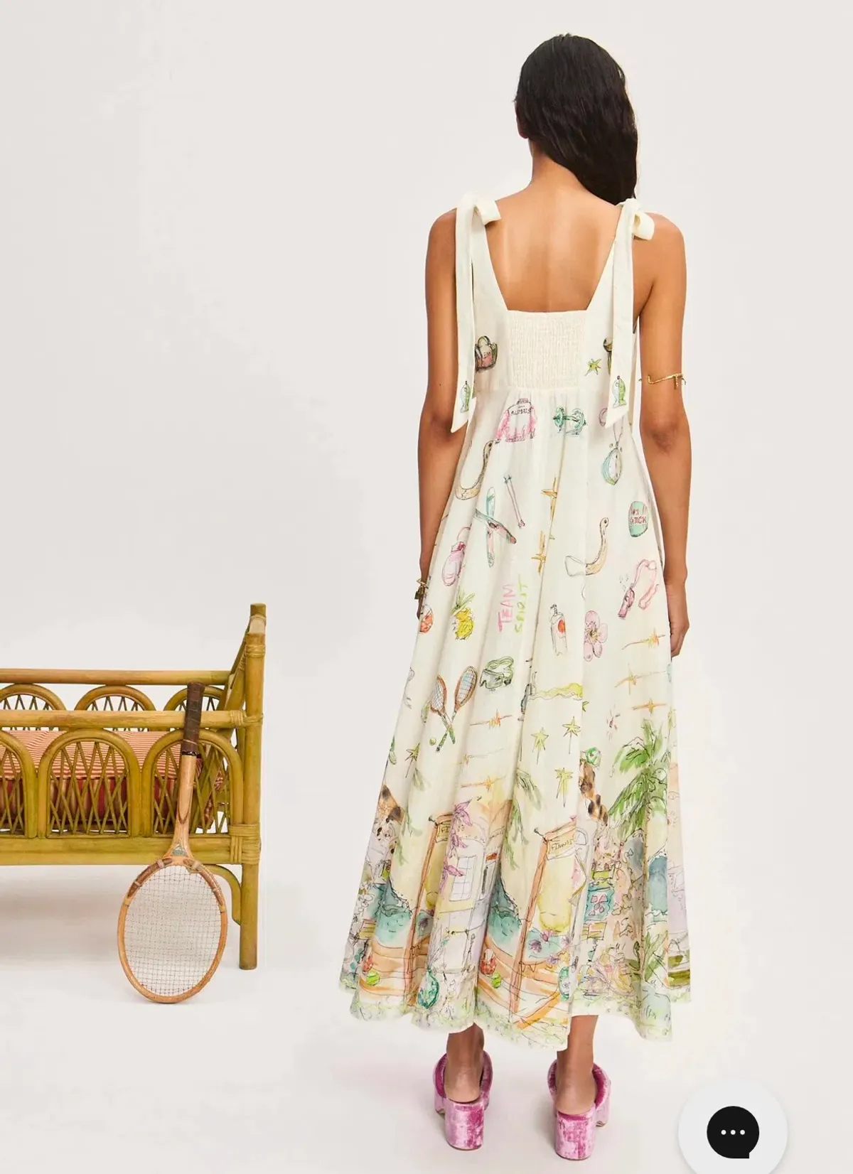 Alemais Anouk Ballet Sundress Size 8 for rent on The Volte - main image