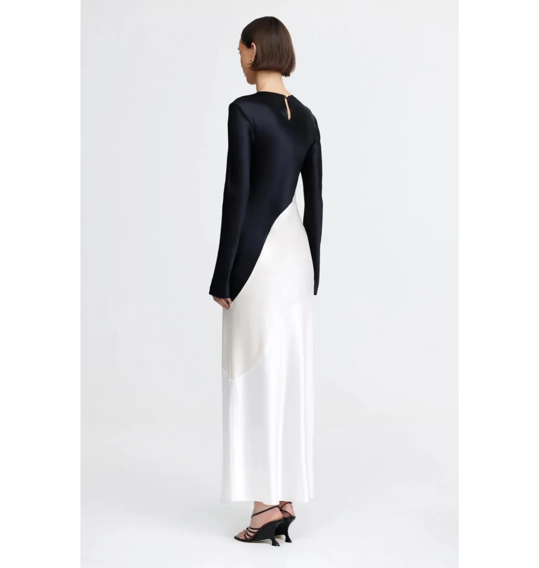 Acler Brockworth Midi Dress in Pearl Mix Size AU 10 for rent on The Volte - main image