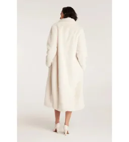 Perri Cutten The Shag Coat Ecru One Size M/AU 10  for rent on The Volte - image 3
