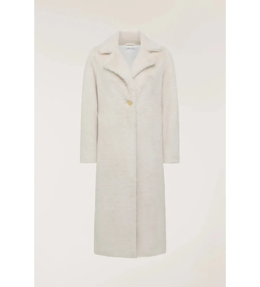 Perri Cutten The Shag Coat Ecru One Size M/AU 10  for rent on The Volte - main image