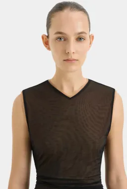 Sir the Label Delta Overlay Mini Dress Sepia Size AU 6 for rent on The Volte - image 3