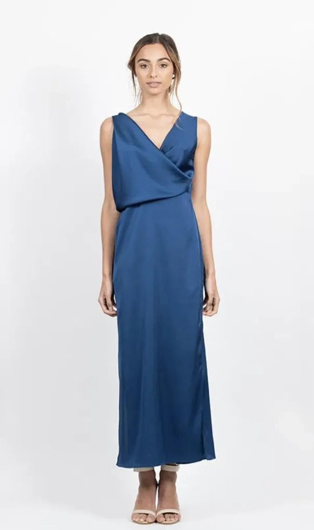 One Fell Swoop Nina Maxi Gown Blue Size 6 for rent on The Volte - main image