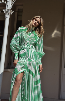 Mackenzie Mode Mackenzie Maxi Dress Print Size 6 for rent on The Volte - image 2