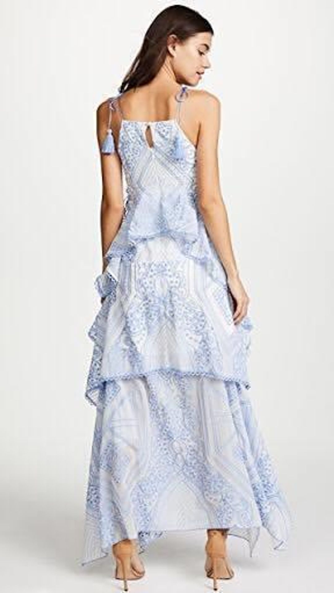 Thurley Positano Princess Maxi Dress size 8 for rent on The Volte - main image