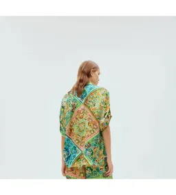 Alemais Dreamer Shirt Multi Print Size AU 6 for rent on The Volte - image 4