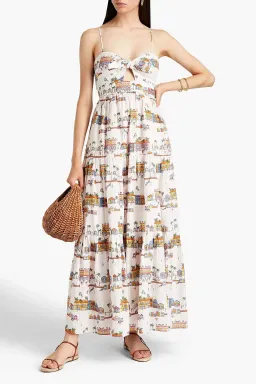 Zimmerman Mae Dress Maxi Print Size AU 8 for rent on The Volte - image 1