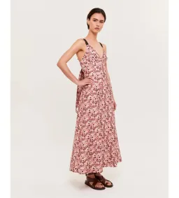 Saba Pebble Panel Midi Dress Multi Size AU 4 for rent on The Volte - image 2