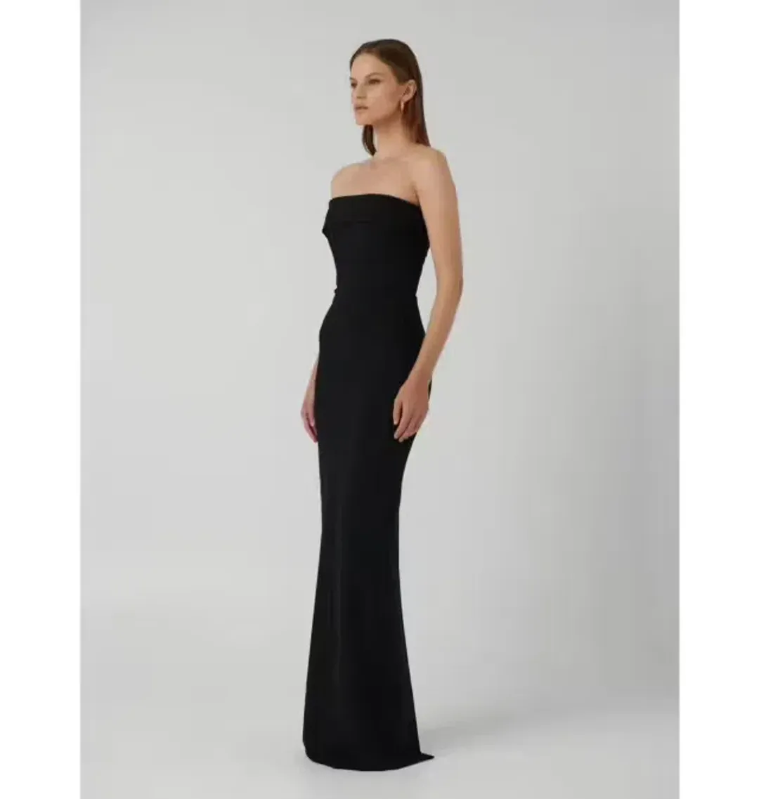 Effie Kats Monroe Gown in Black Size S / AU 8 for rent on The Volte - main image
