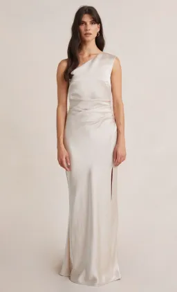 Bec & Bridge Dreamer Asym Dress Sand Size 8 for rent on The Volte - image 9