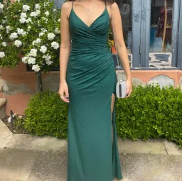 Tania Olsen Formal Maxi Dress Green Size 6 for rent on The Volte - image 3