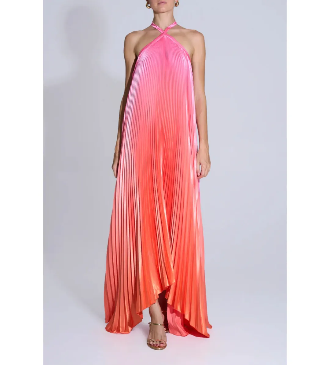 L'idee Deesee Gown Sunset Ombre Size 6 for rent on The Volte - main image
