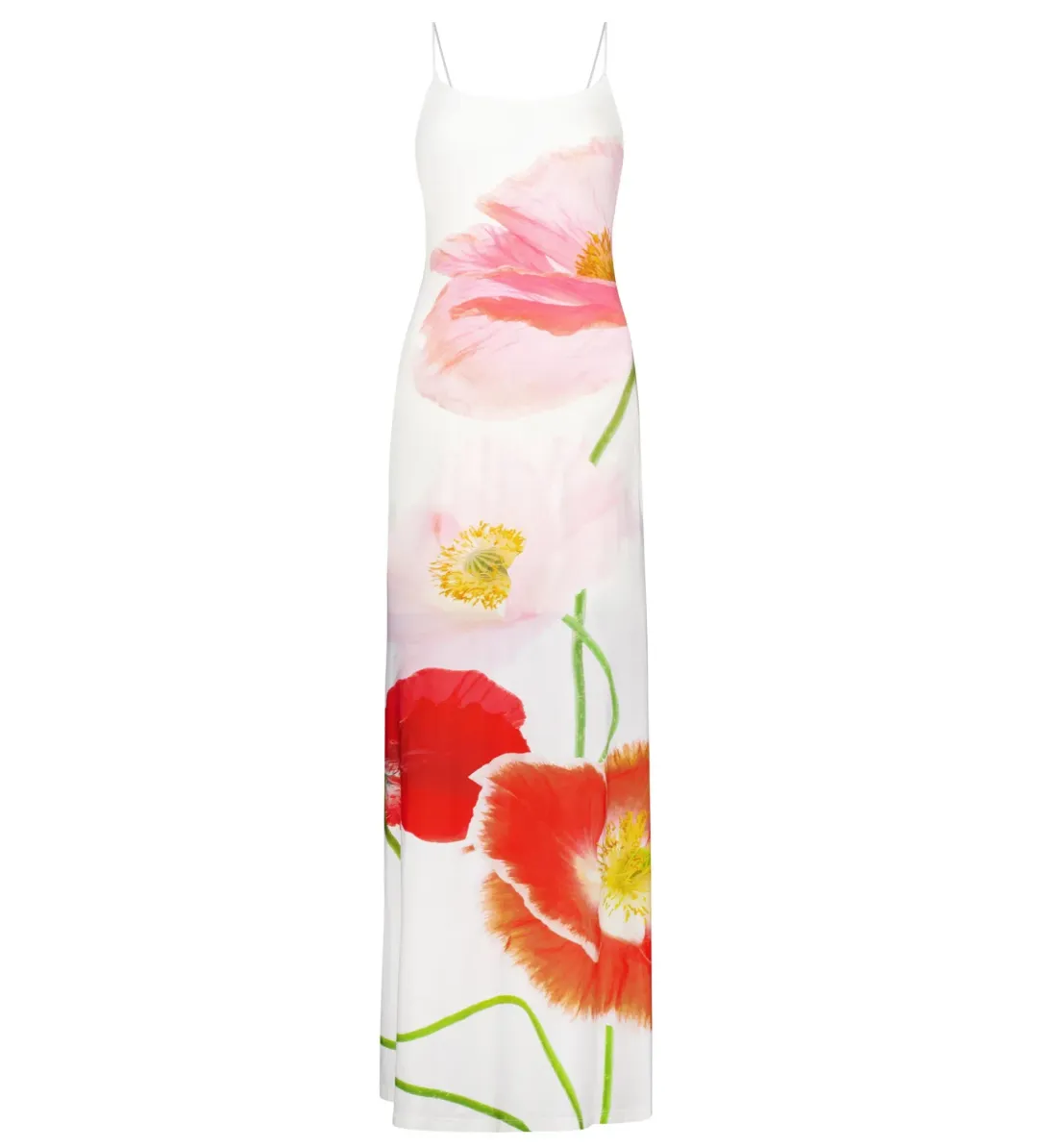 With Harper Lu Poppy Low Back Maxi in White Size XS/ AU 6 for rent on The Volte - main image