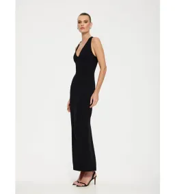 Effie Kats Black Eiza Gown in Black Size XS/ AU 6 for rent on The Volte - image 2