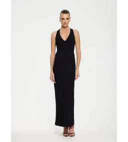 Effie Kats Black Eiza Gown in Black Size XS/ AU 6 for rent on The Volte - image 1