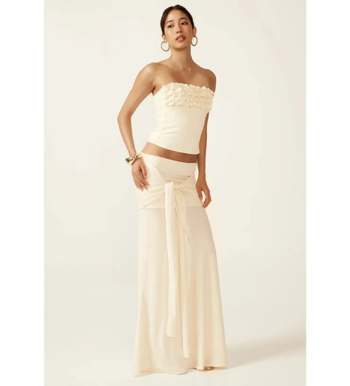 Ance Gria  Jude Set Cream Size 6  for rent on The Volte - main image