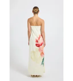 Pasduchas Nostalgia Strapless Maxi Dress Floral Size AU 12 for rent on The Volte - image 3