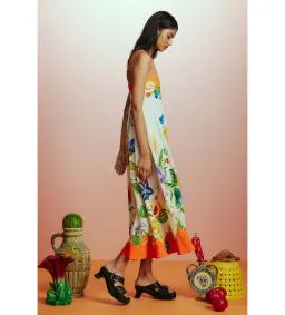 Alemais Flores Midi Sundress Floral Size 12 for rent on The Volte - image 3