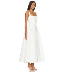 Rachel Gilbert Sophia Strap Maxi Dress Ivory  Size 1/Au 8  for rent on The Volte - image 2