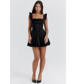 House Of Cb Jemima Dress Black Size 8/S  for rent on The Volte - image 1