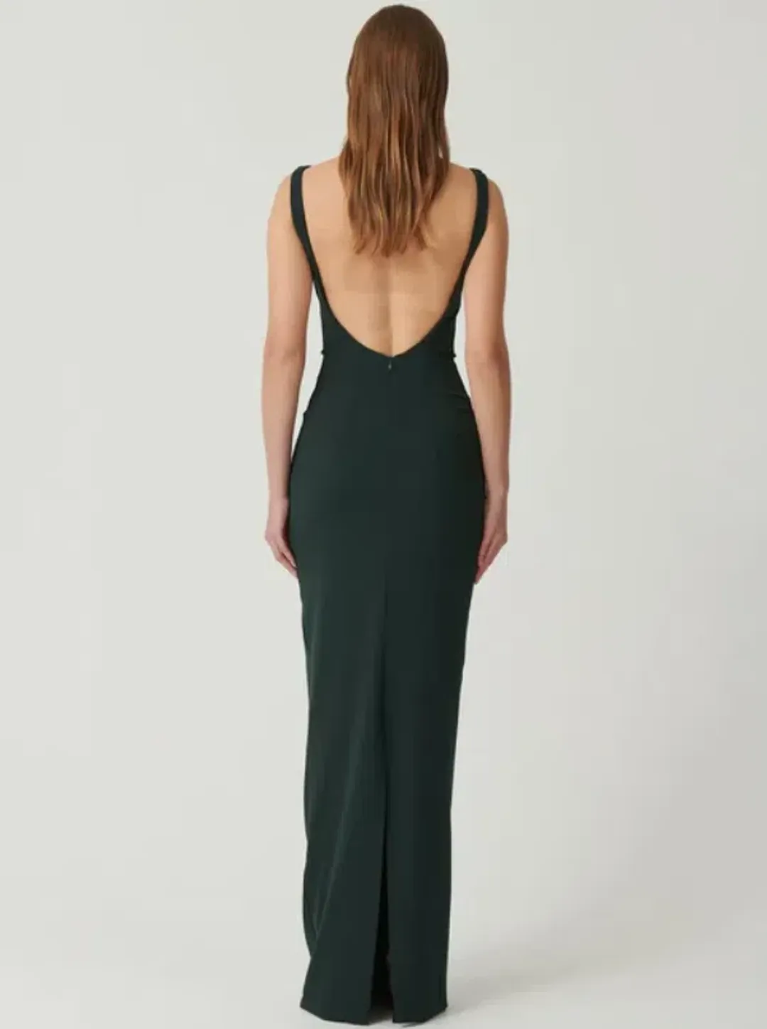Effie Kats Verona Gown Sacramento Maxi Green Size AU 10 for rent on The Volte - main image