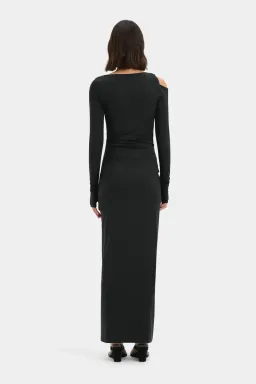 Sir Elm Long Sleeve Midi Black Size AU 8 for rent on The Volte - image 2