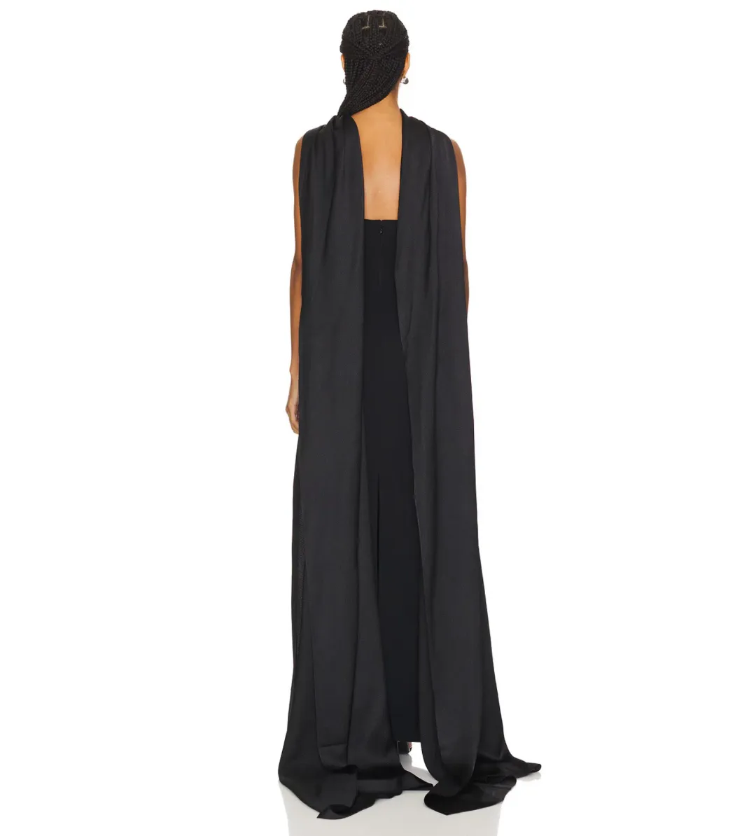 Solace London Ophelia Maxi Dress Black Size AU 12 for rent on The Volte - main image