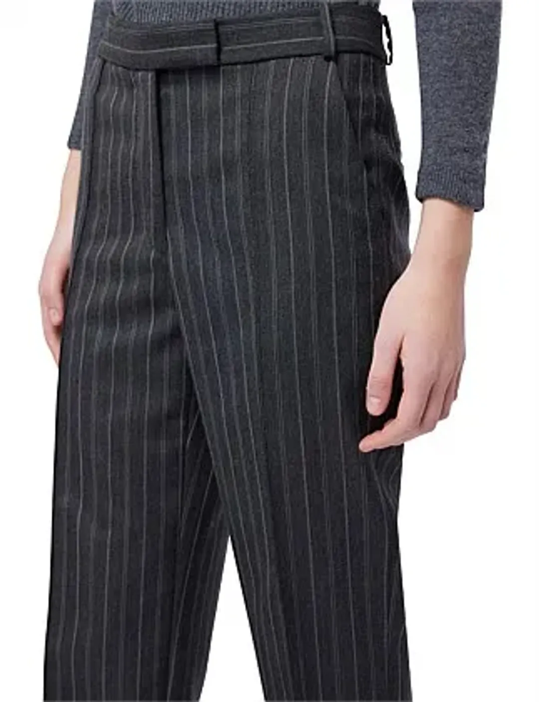 Simkhai Vera Straight Leg Crop Pant Black Size US  2 / Au 6 for rent on The Volte - main image