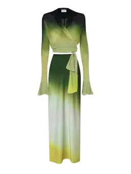 Rat & Boa Cypress Set Maxi Green Size AU 10  for rent on The Volte - image 2