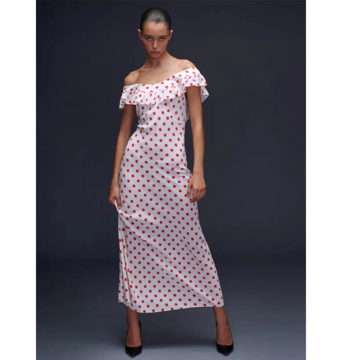 Realisation Par Claudia Dress Polka Dots Size 8/S for rent on The Volte - main image