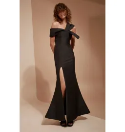 C/MEO Collective Need You Mermaid Gown Dress Black Size AU 8 for rent on The Volte - image 2