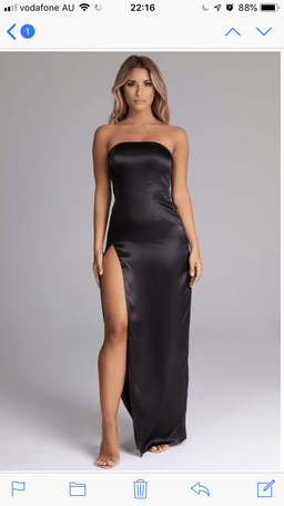 Evening Dress Size 12 for rent on The Volte - image 1
