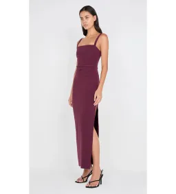 Bec & Bridge Leora Tuck Maxi Dress in Plun Size AU 6 for rent on The Volte - image 2