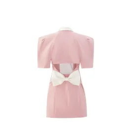  Nana Jacqueline  Alia  Mini Dress in Pink Size AU 8 for rent on The Volte - image 5