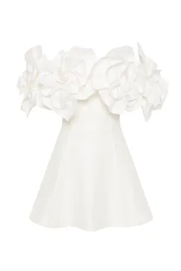 AJE ETTA MINI DRESS IVORY SIZE AU 10 for rent on The Volte - image 6