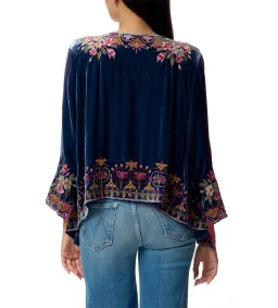Johnny Was Joanna Velvet Bolero Size L/Au 12  for rent on The Volte - image 2