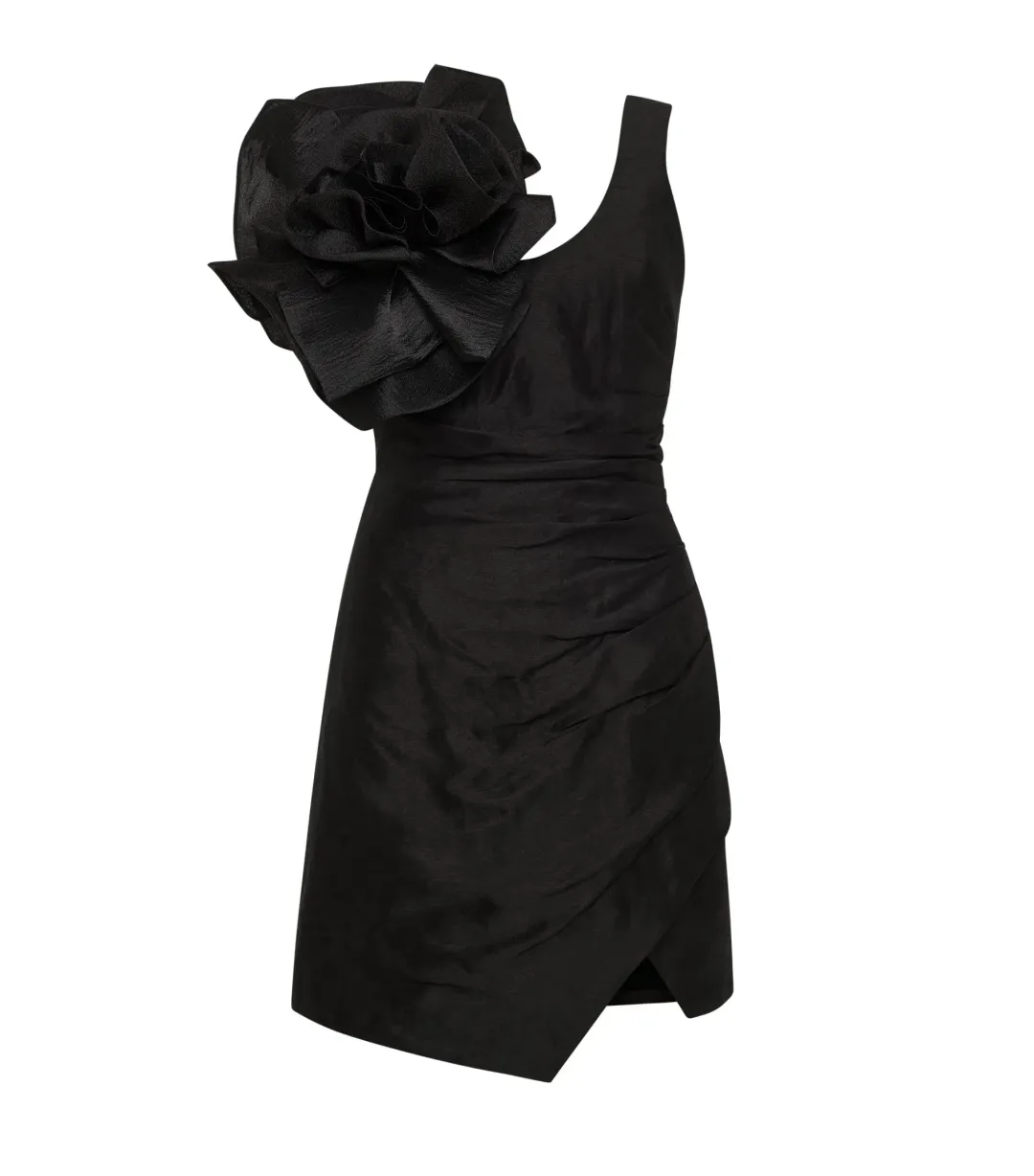 Aje Energy Mini Dress Black Size L / AU 12  for rent on The Volte - main image